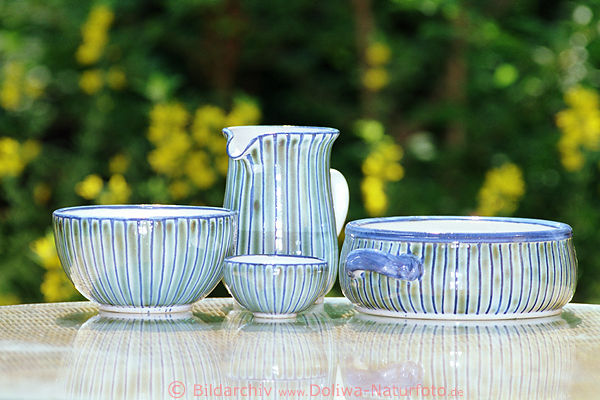 Pots ceramics set on the table potteries decor product-photo tone-pot art handicraft