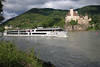 Schoenbhel historische Burg ber Donauwasser Fluss-Kreuzfahrtschiff