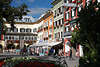 Lienzer sonnige Altstadtidylle Foto ppige Blumen Huser-Architektur Bild schne Alpenstadt