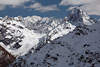 005301_Alpengipfel Hochschober Foto hoher Bergspitze ber weisse Winterlandschaft Osttirols