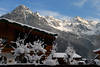 St. Ulrich am Pillersee Foto romantisches Winter Bergblick verschneite Strucher